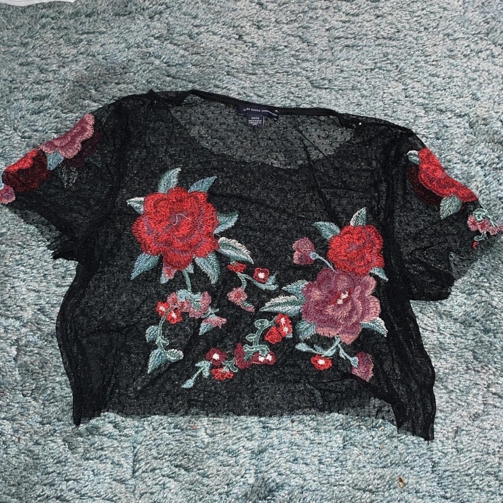 American eagle mesh top